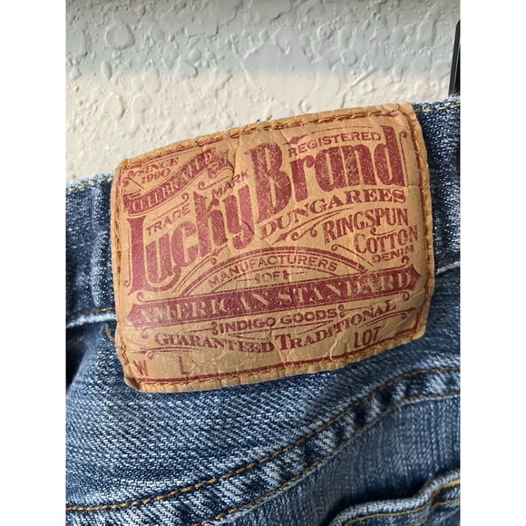 Lucky Brand Bootcut Jeans Womens Size 4/27 Long Inseam Button Fly - Picture 4 of 10